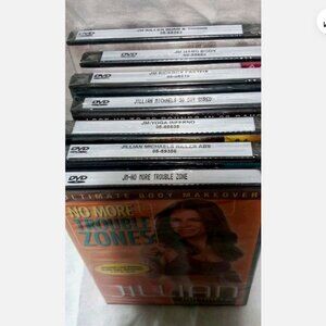 Jillian Michaels Fitness DVD Workout Lot of 7 Exercise Weight Loss Toning NEW